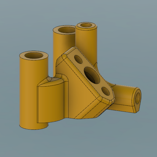 Universal Vertical 90° Antenna Mount